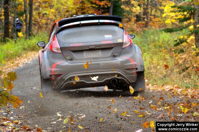 Dave Wallingford / Leanne Junnila Ford Fiesta R5 on SS12, Trouble I.