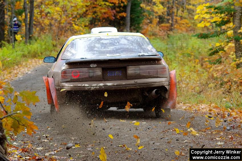 Kevin Schmidt / Kyle Roberts Mazda RX-7 on SS12, Trouble I.