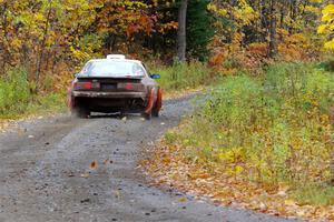 Kevin Schmidt / Kyle Roberts Mazda RX-7 on SS12, Trouble I.