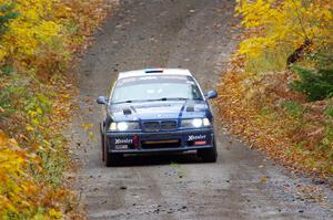 Ryan George / Heather Stieber-George BMW M3 on SS12, Trouble I.