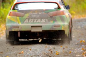 Sumit Panjabi / Stephen Kurey Mitsubishi Lancer Evo X on SS12, Trouble I.