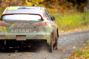 Sumit Panjabi / Stephen Kurey Mitsubishi Lancer Evo X on SS12, Trouble I.