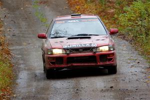 Arin DeMaster / Taylor Kildea Subaru Impreza on SS12, Trouble I.