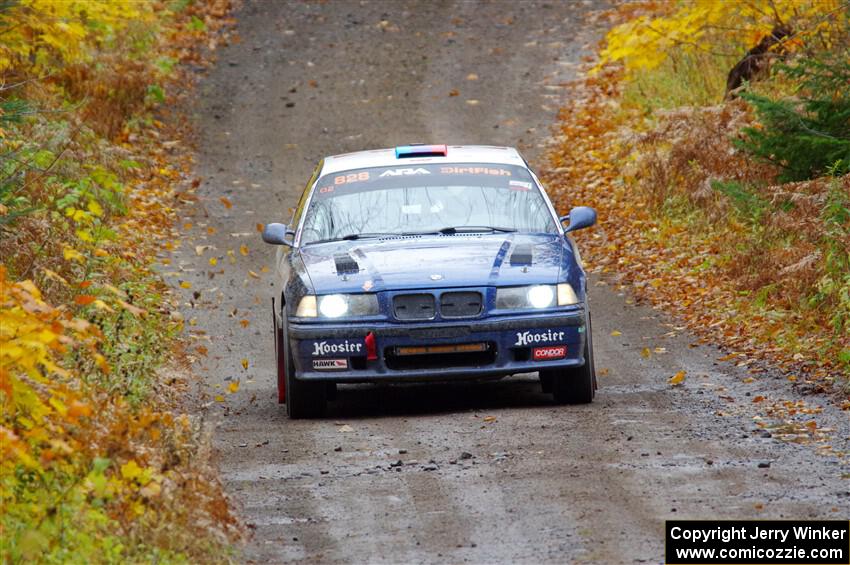 Ryan George / Heather Stieber-George BMW M3 on SS12, Trouble I.