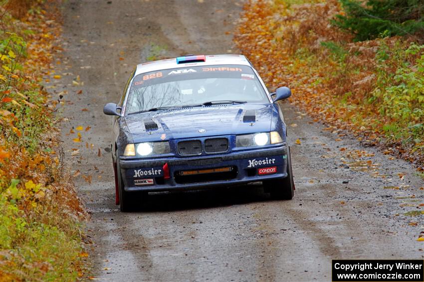 Ryan George / Heather Stieber-George BMW M3 on SS12, Trouble I.