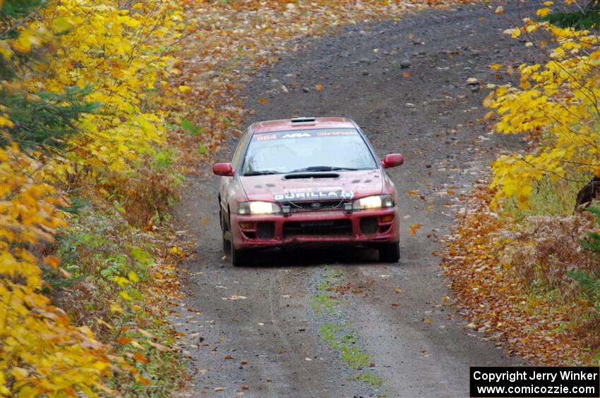 Arin DeMaster / Taylor Kildea Subaru Impreza on SS12, Trouble I.