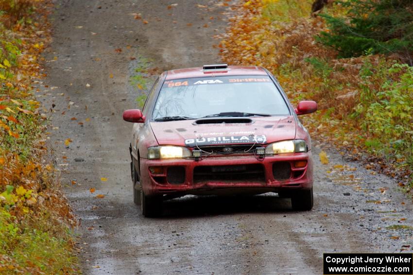 Arin DeMaster / Taylor Kildea Subaru Impreza on SS12, Trouble I.