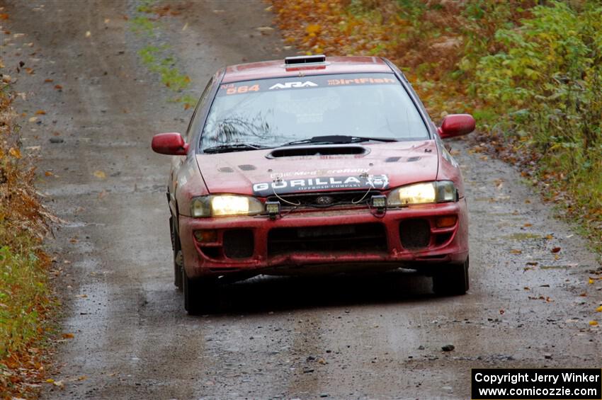 Arin DeMaster / Taylor Kildea Subaru Impreza on SS12, Trouble I.