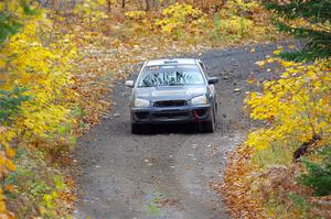 Dylan Murcott / Andrew Sims Subaru WRX STi on SS12, Trouble I.