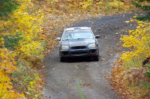 Dylan Murcott / Andrew Sims Subaru WRX STi on SS12, Trouble I.