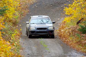 Dylan Murcott / Andrew Sims Subaru WRX STi on SS12, Trouble I.