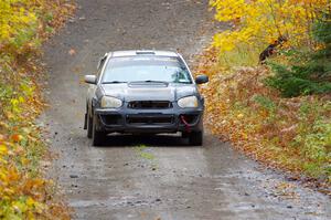 Dylan Murcott / Andrew Sims Subaru WRX STi on SS12, Trouble I.