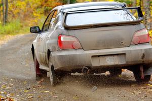 Dylan Murcott / Andrew Sims Subaru WRX STi on SS12, Trouble I.