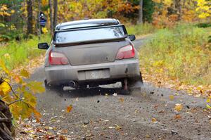 Dylan Murcott / Andrew Sims Subaru WRX STi on SS12, Trouble I.