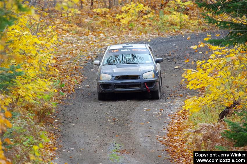 Dylan Murcott / Andrew Sims Subaru WRX STi on SS12, Trouble I.