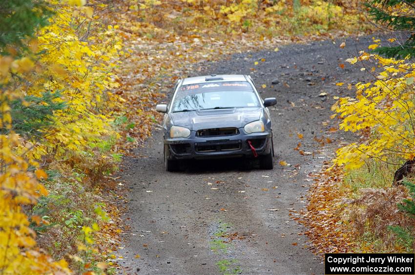 Dylan Murcott / Andrew Sims Subaru WRX STi on SS12, Trouble I.