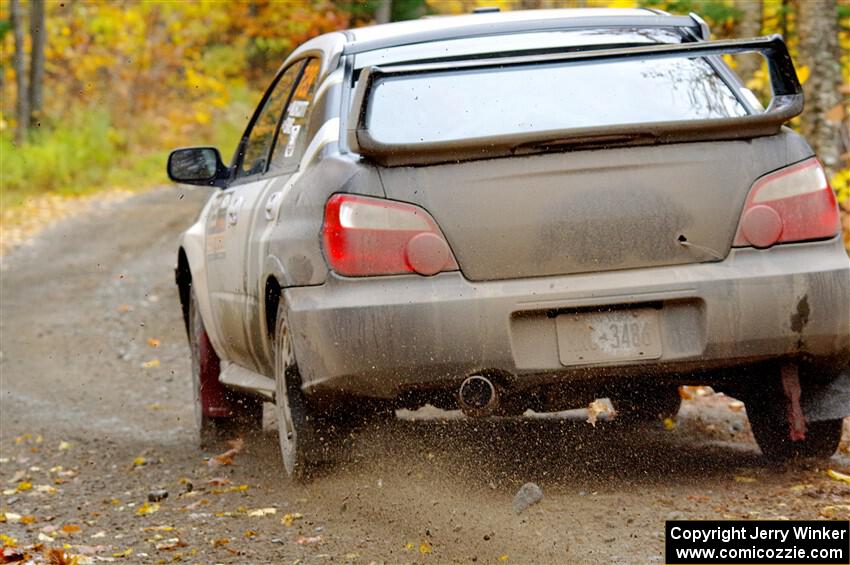 Dylan Murcott / Andrew Sims Subaru WRX STi on SS12, Trouble I.