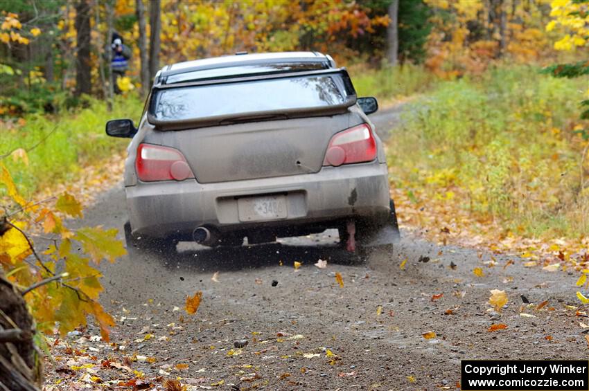 Dylan Murcott / Andrew Sims Subaru WRX STi on SS12, Trouble I.