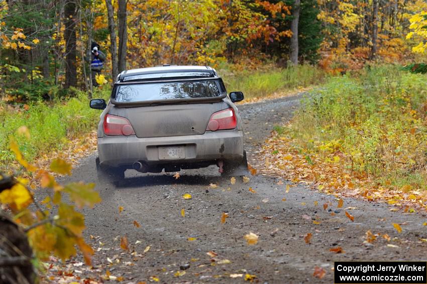 Dylan Murcott / Andrew Sims Subaru WRX STi on SS12, Trouble I.