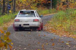 Aidan Hicks / John Hicks Subaru Impreza Wagon on SS12, Trouble I.