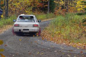 Aidan Hicks / John Hicks Subaru Impreza Wagon on SS12, Trouble I.