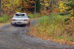 Aidan Hicks / John Hicks Subaru Impreza Wagon on SS12, Trouble I.