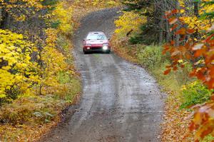 Vivian Campbell / Michael Hordijk Honda Civic on SS12, Trouble I.