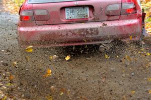 Vivian Campbell / Michael Hordijk Honda Civic on SS12, Trouble I.