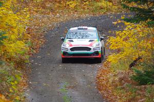 Lucy Block / Michelle Miller Ford Fiesta Rally3 on SS12, Trouble I.