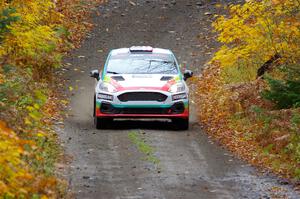 Lucy Block / Michelle Miller Ford Fiesta Rally3 on SS12, Trouble I.