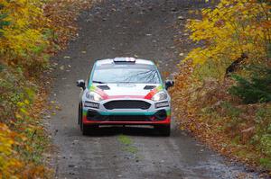 Lucy Block / Michelle Miller Ford Fiesta Rally3 on SS12, Trouble I.