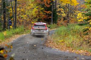 Lucy Block / Michelle Miller Ford Fiesta Rally3 on SS12, Trouble I.