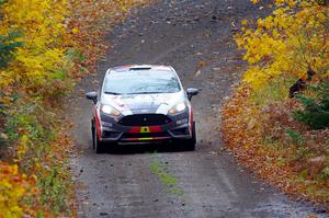 Cameron Steely / Alix Hakala Ford Fiesta ST on SS12, Trouble I.