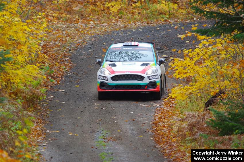 Lucy Block / Michelle Miller Ford Fiesta Rally3 on SS12, Trouble I.