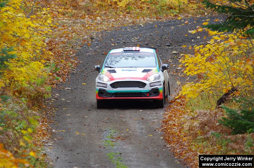 Lucy Block / Michelle Miller Ford Fiesta Rally3 on SS12, Trouble I.