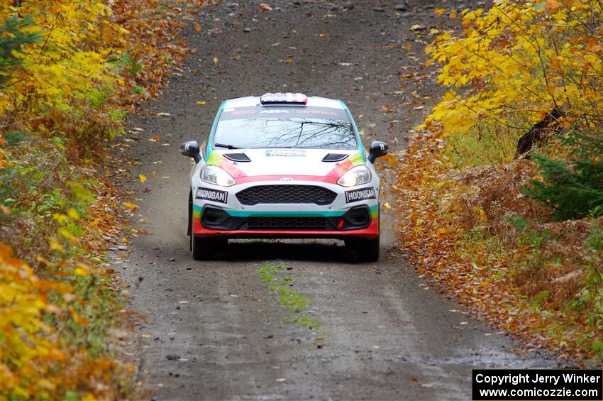 Lucy Block / Michelle Miller Ford Fiesta Rally3 on SS12, Trouble I.