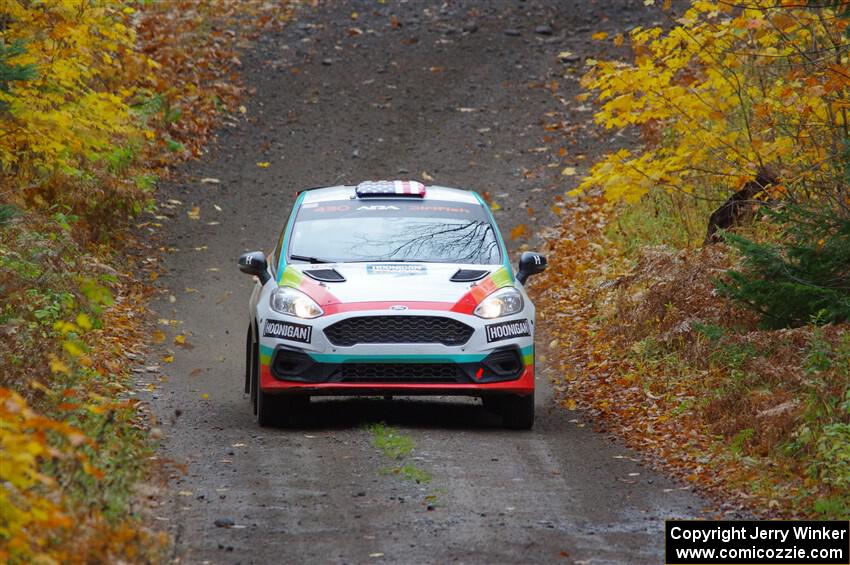 Lucy Block / Michelle Miller Ford Fiesta Rally3 on SS12, Trouble I.