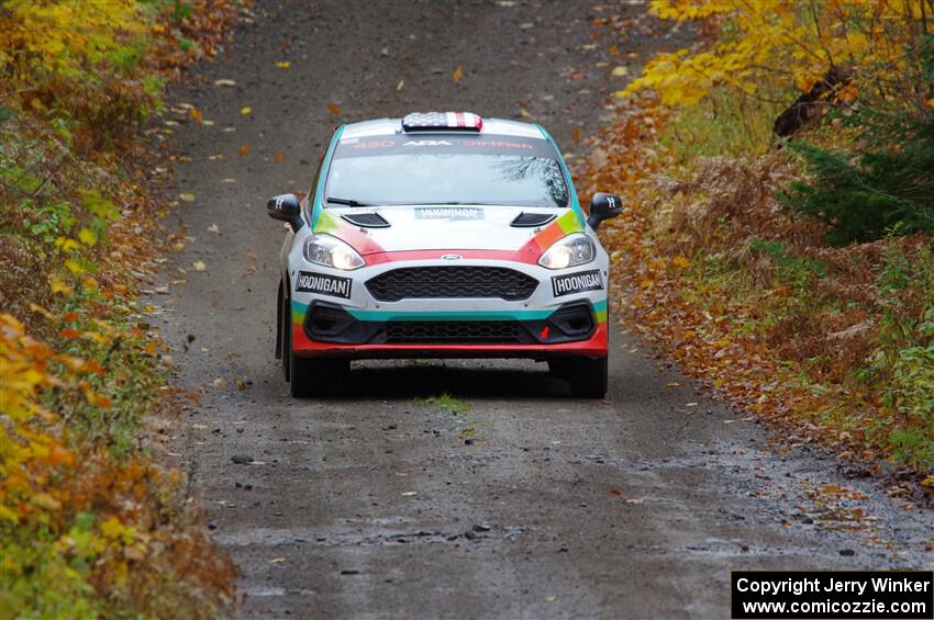 Lucy Block / Michelle Miller Ford Fiesta Rally3 on SS12, Trouble I.