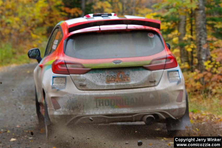 Lucy Block / Michelle Miller Ford Fiesta Rally3 on SS12, Trouble I.