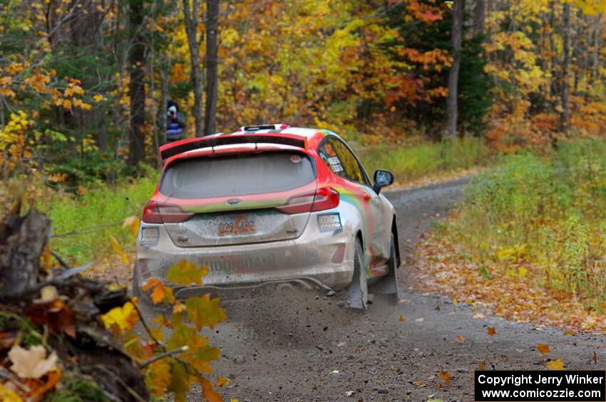 Lucy Block / Michelle Miller Ford Fiesta Rally3 on SS12, Trouble I.