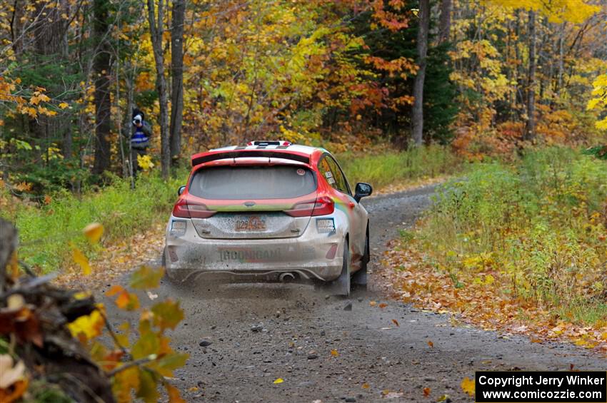 Lucy Block / Michelle Miller Ford Fiesta Rally3 on SS12, Trouble I.