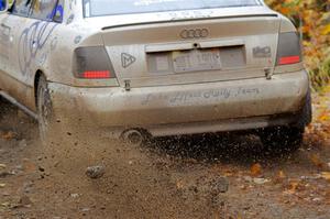 Tim Michel / Shanti Witt Audi A4 Quattro on SS12, Trouble I.