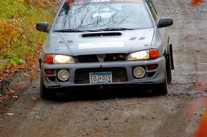 Nick Morris / Josh Kemp Subaru Impreza on SS12, Trouble I.