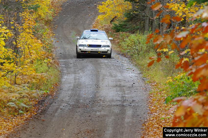 Tim Michel / Shanti Witt Audi A4 Quattro on SS12, Trouble I.