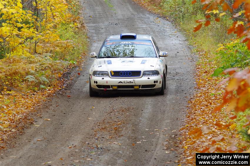 Tim Michel / Shanti Witt Audi A4 Quattro on SS12, Trouble I.