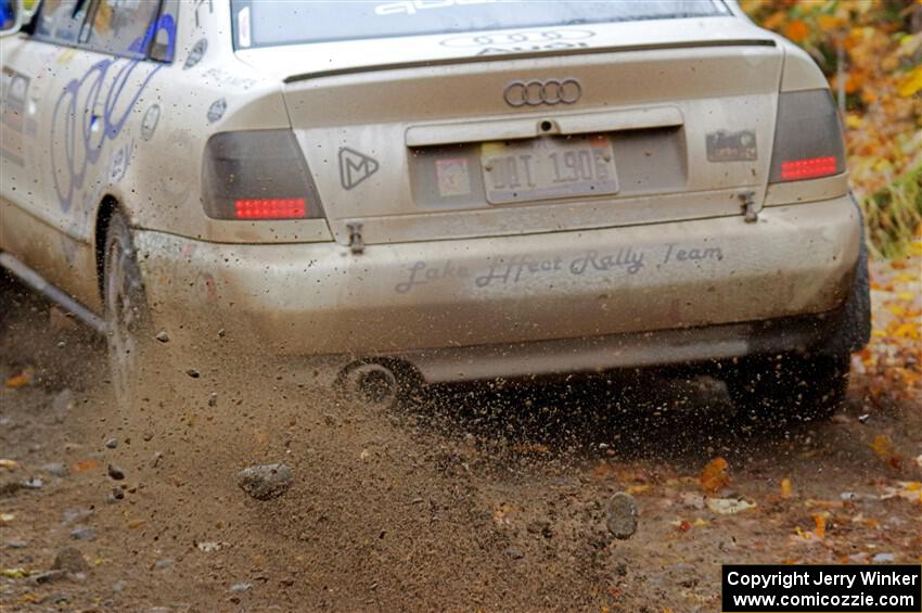 Tim Michel / Shanti Witt Audi A4 Quattro on SS12, Trouble I.