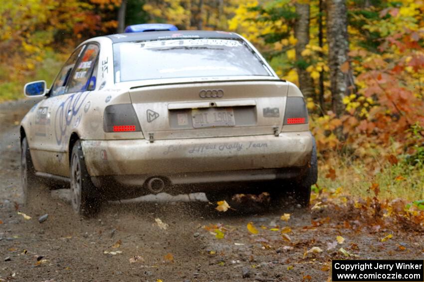 Tim Michel / Shanti Witt Audi A4 Quattro on SS12, Trouble I.