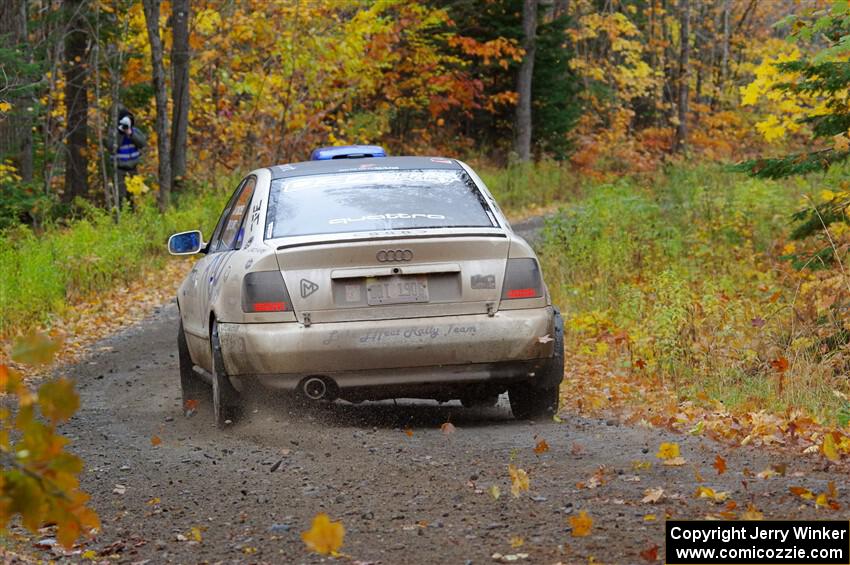 Tim Michel / Shanti Witt Audi A4 Quattro on SS12, Trouble I.