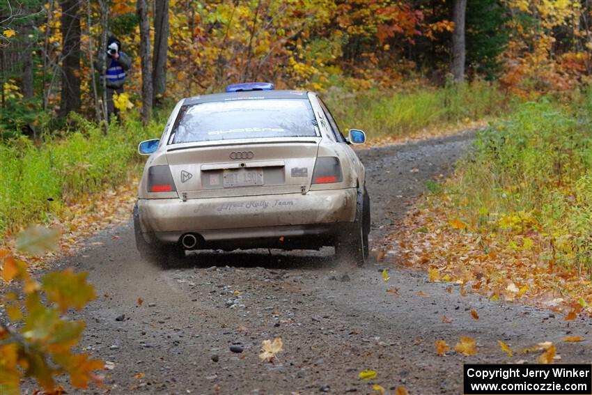 Tim Michel / Shanti Witt Audi A4 Quattro on SS12, Trouble I.