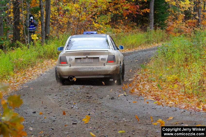 Tim Michel / Shanti Witt Audi A4 Quattro on SS12, Trouble I.